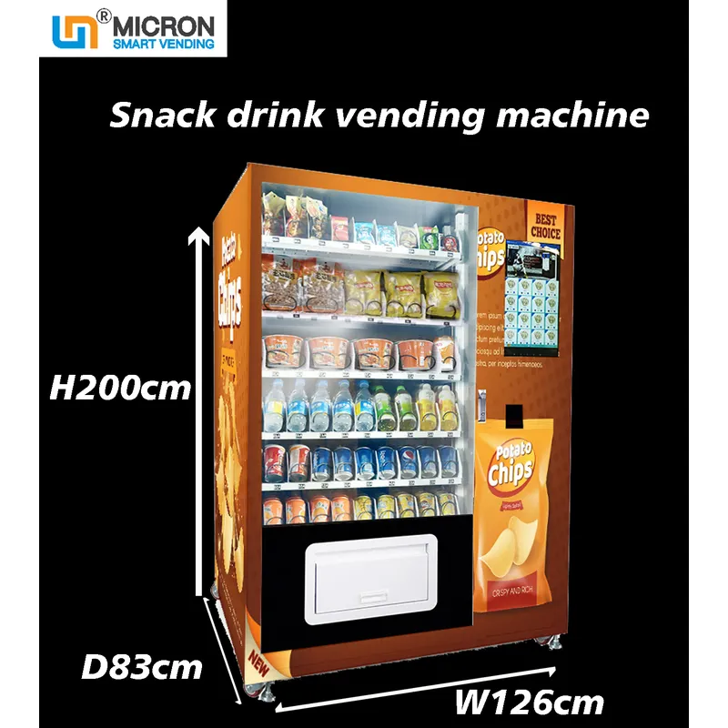 snack and drink vending machine